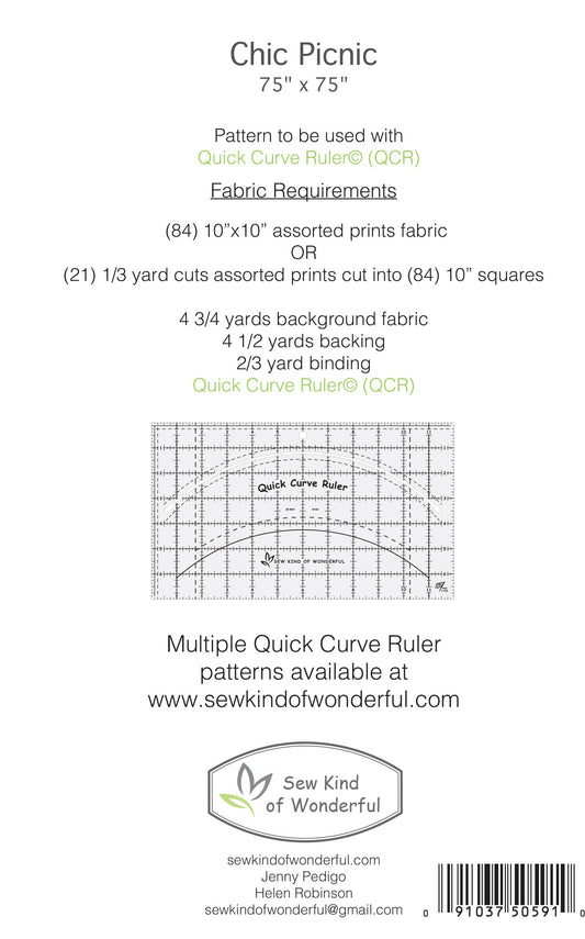 Chic Picnic Quilt Pattern by Sew Kind of Wonderful