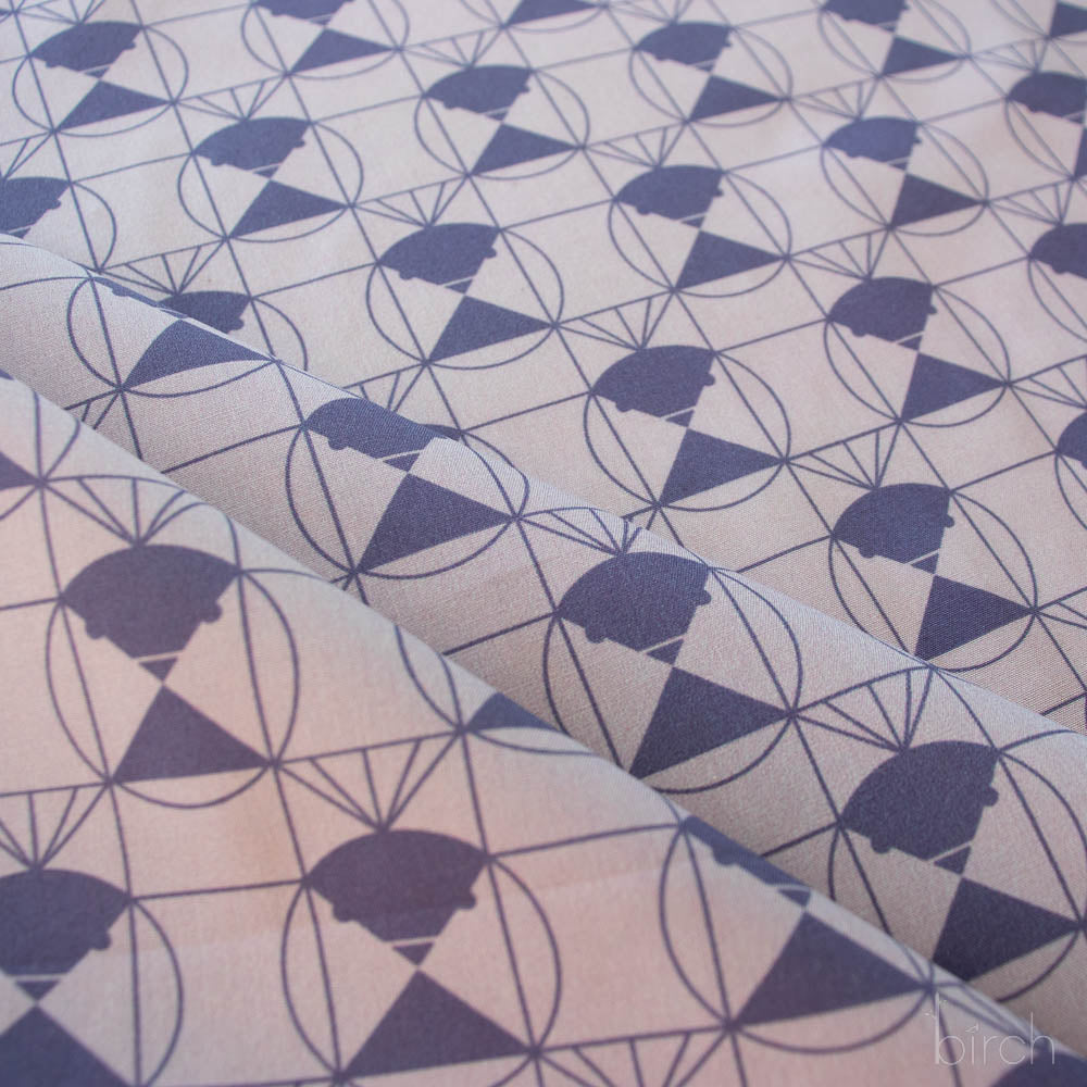 Chickadee End Papers Basic by Charley Harper: Twilight CH-436-TWILIGHT