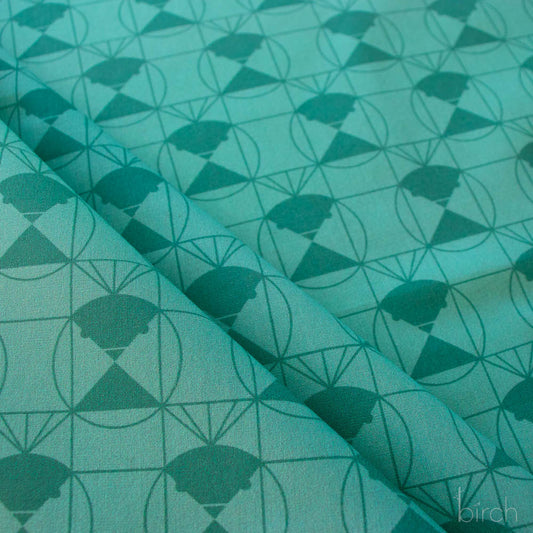 Chickadee End Papers and Original End Paper Basic by Charley Harper : Fabric Bundles