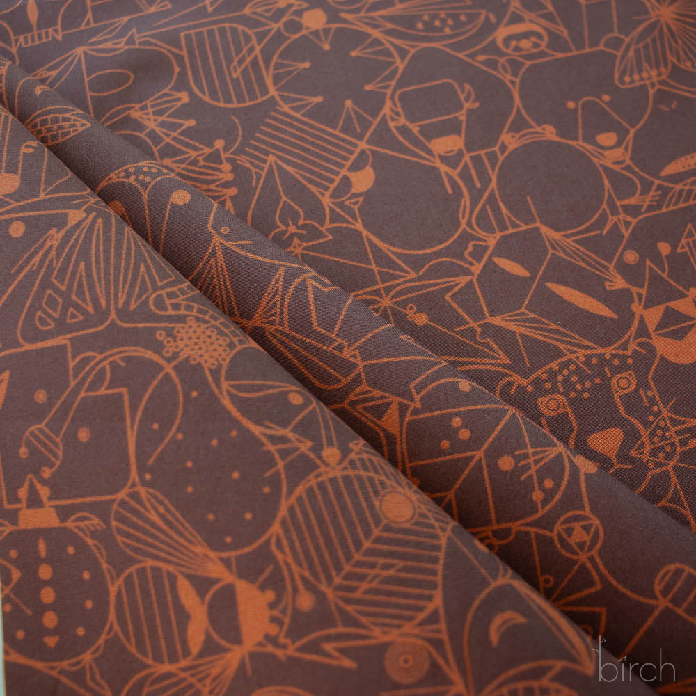 Chickadee End Papers and Original End Paper Basic by Charley Harper : Fabric Bundles (Estimated Ship Date November 2025)