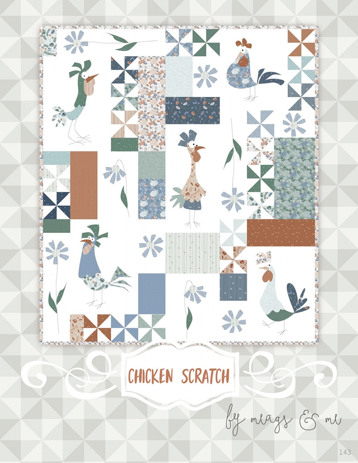 Chicken Scratch Quilt Pattern by Meags & Me - Special Order