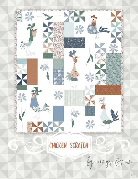 Chicken Scratch Quilt Pattern by Meags & Me - Special Order