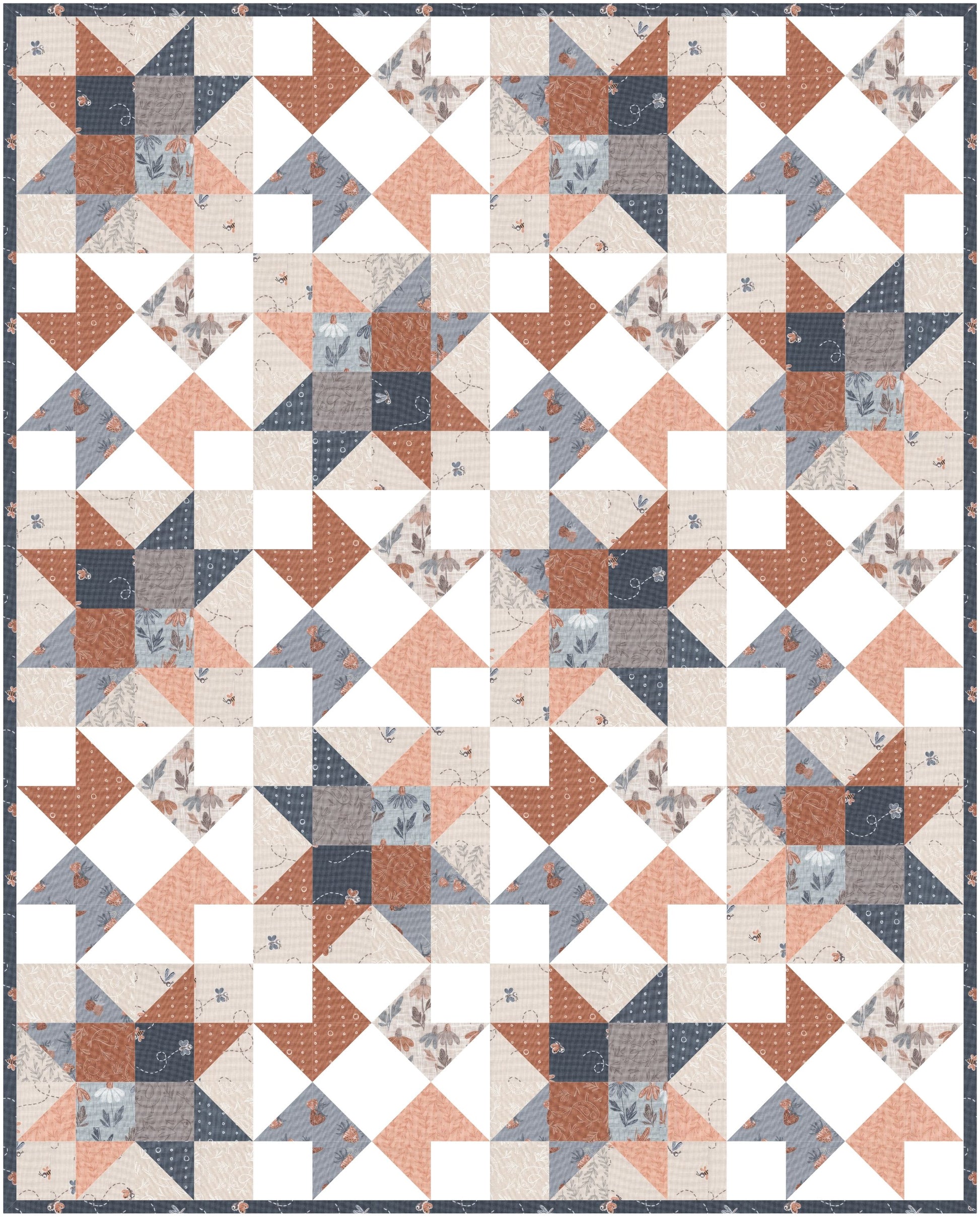 Chirp by Elana Amo - Sunny Quilt Kit