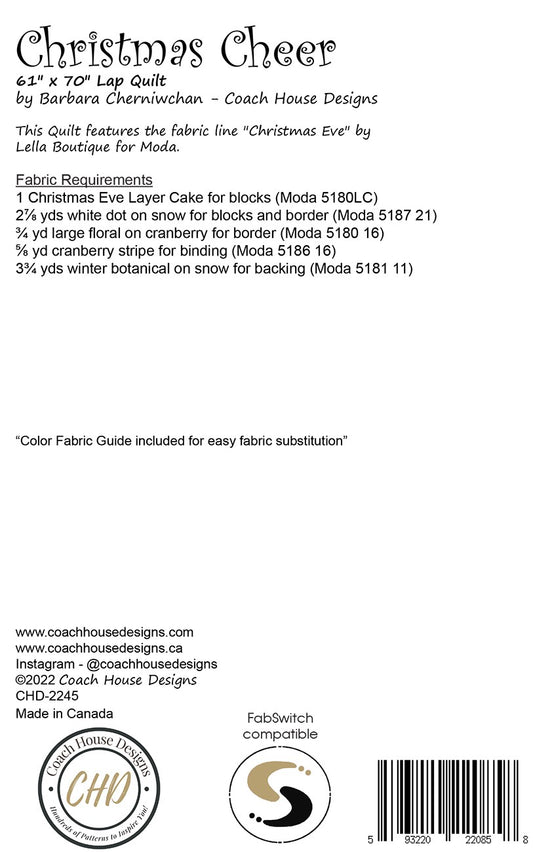 Christmas Cheer # CHD-2245 -Special Order