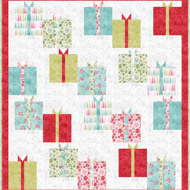 Christmas in Color by Goldi L. Studio : Gifted Quilt Kit