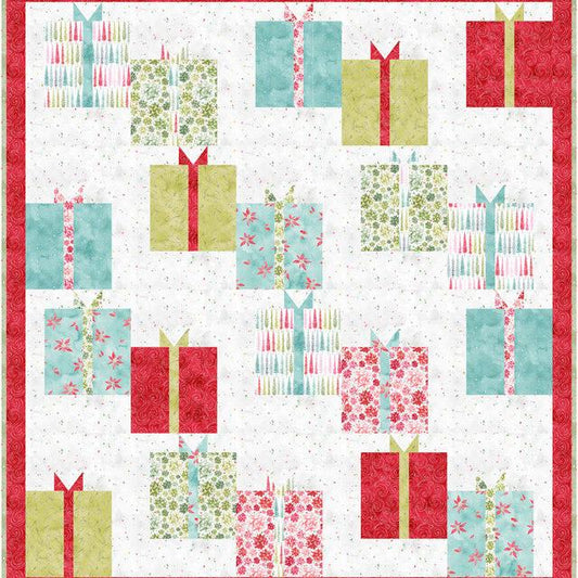Christmas in Color by Goldi L. Studio : Gifted Quilt Kit