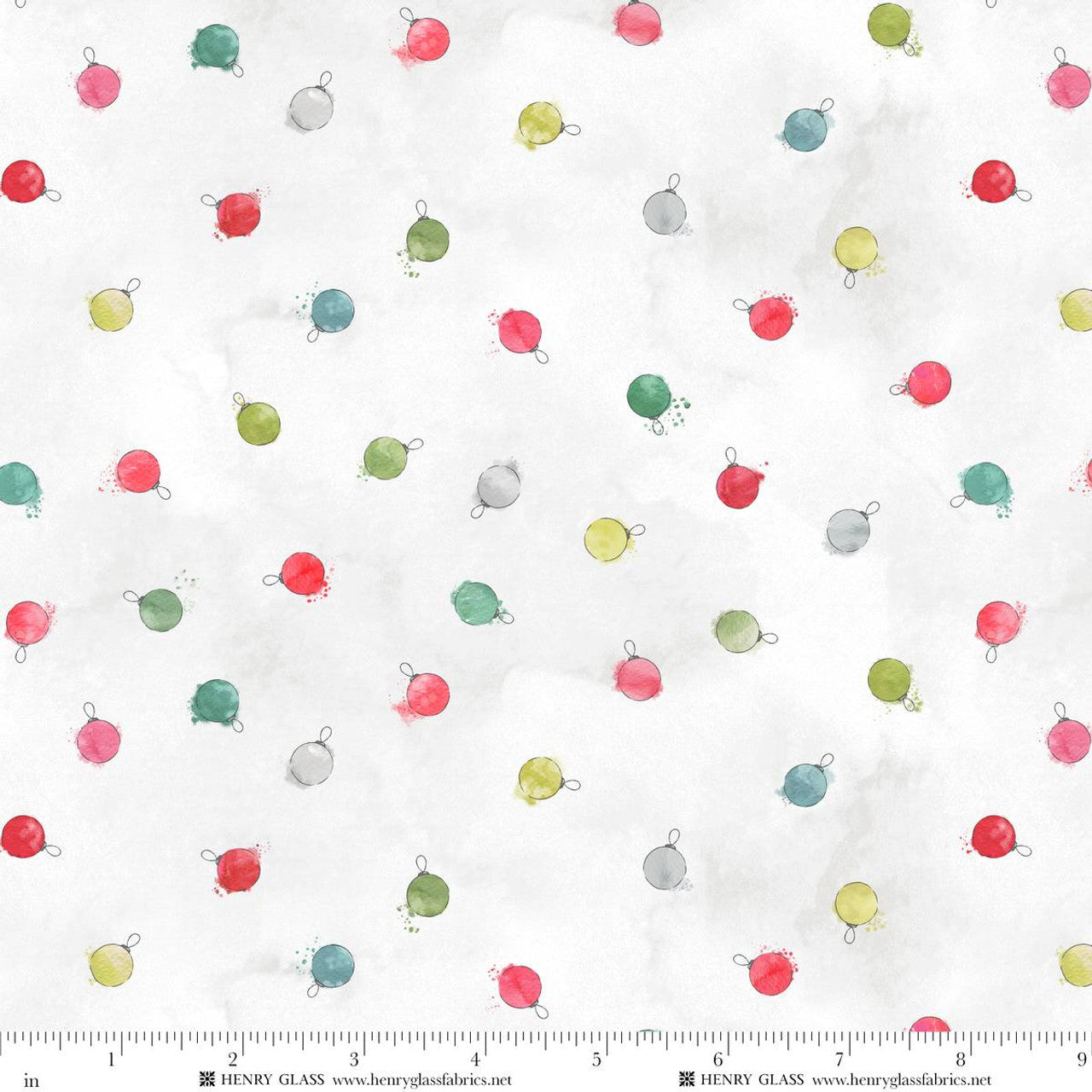 Christmas in Color by Goldi L. Studio : Ornaments 2448-108 Rainbow