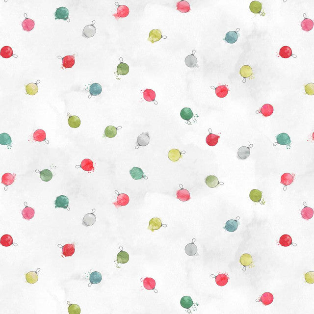 Christmas in Color by Goldi L. Studio : Ornaments 2448-108 Rainbow