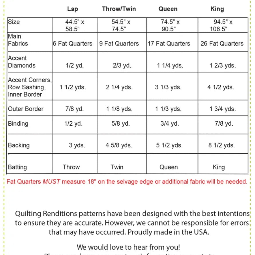 Christmas in Color by Goldi L. Studio : Punctuation Quilt Kit