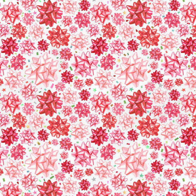 Christmas in Color by Goldi L. Studio : Stick on Bows 2444-84 Valentine