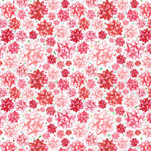 Christmas in Color by Goldi L. Studio : Stick on Bows 2444-84 Valentine