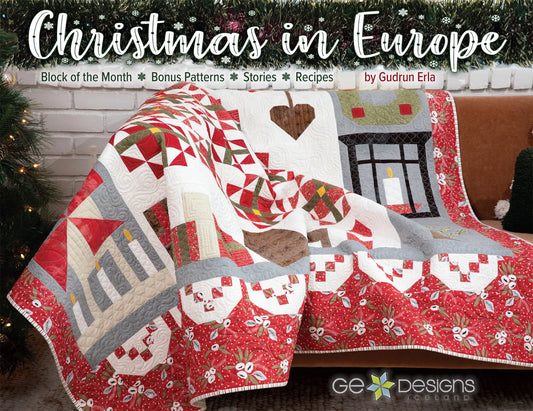 Christmas in Europe Quilt Book by GE Designs