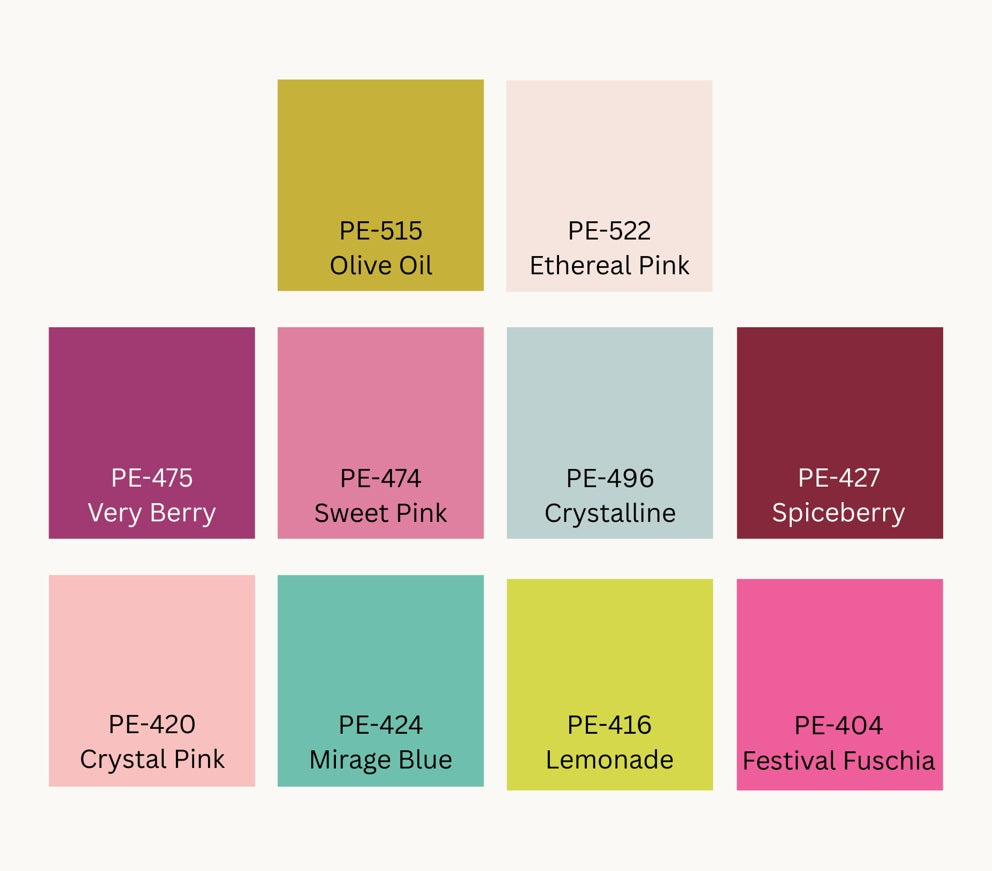 Christmas In Color by AGF Studio : Coordinating Pure Solids Fabric Bundles