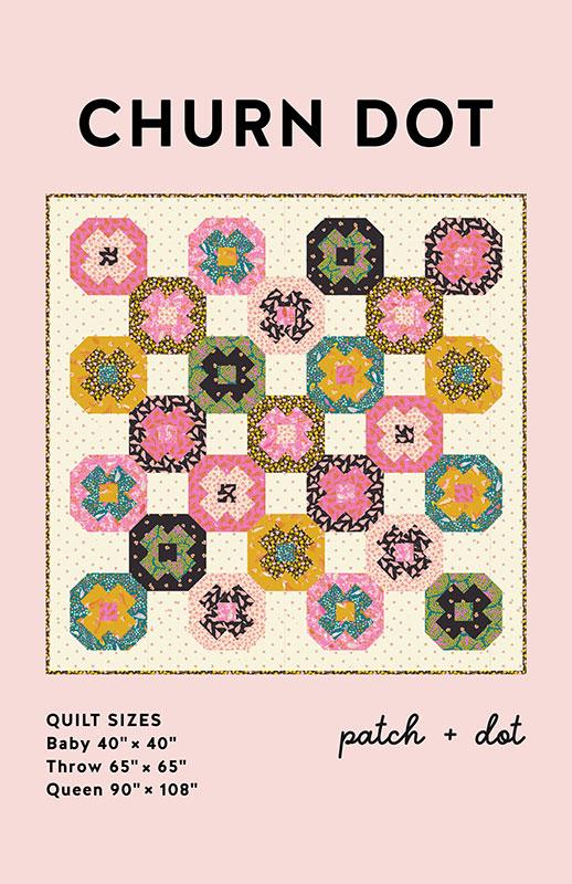 Churn Dot Quilt Pattern by Patch & Dot - PAD 018