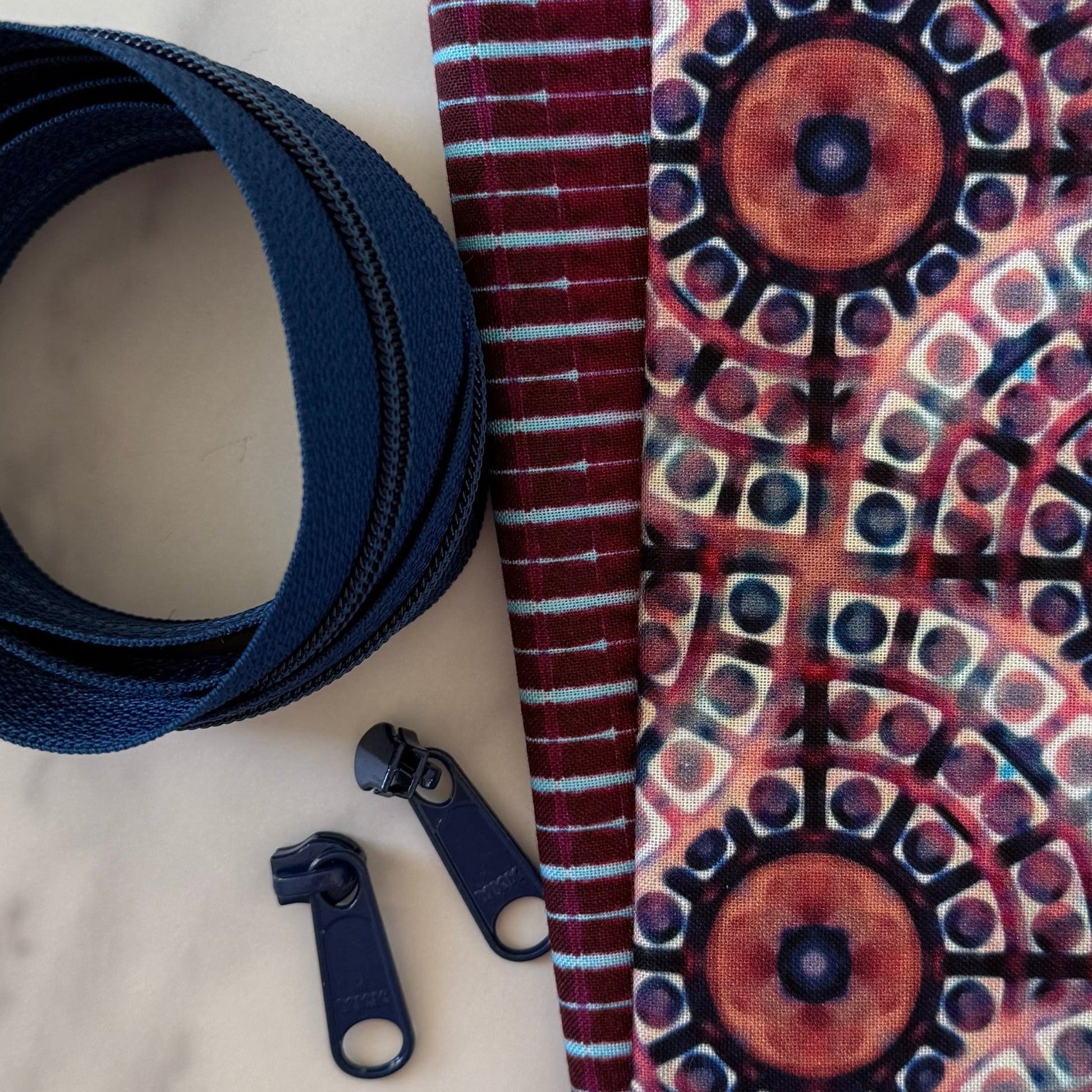 Taco Zipper Pouch Kit #1 - Makes Two Large Pouches