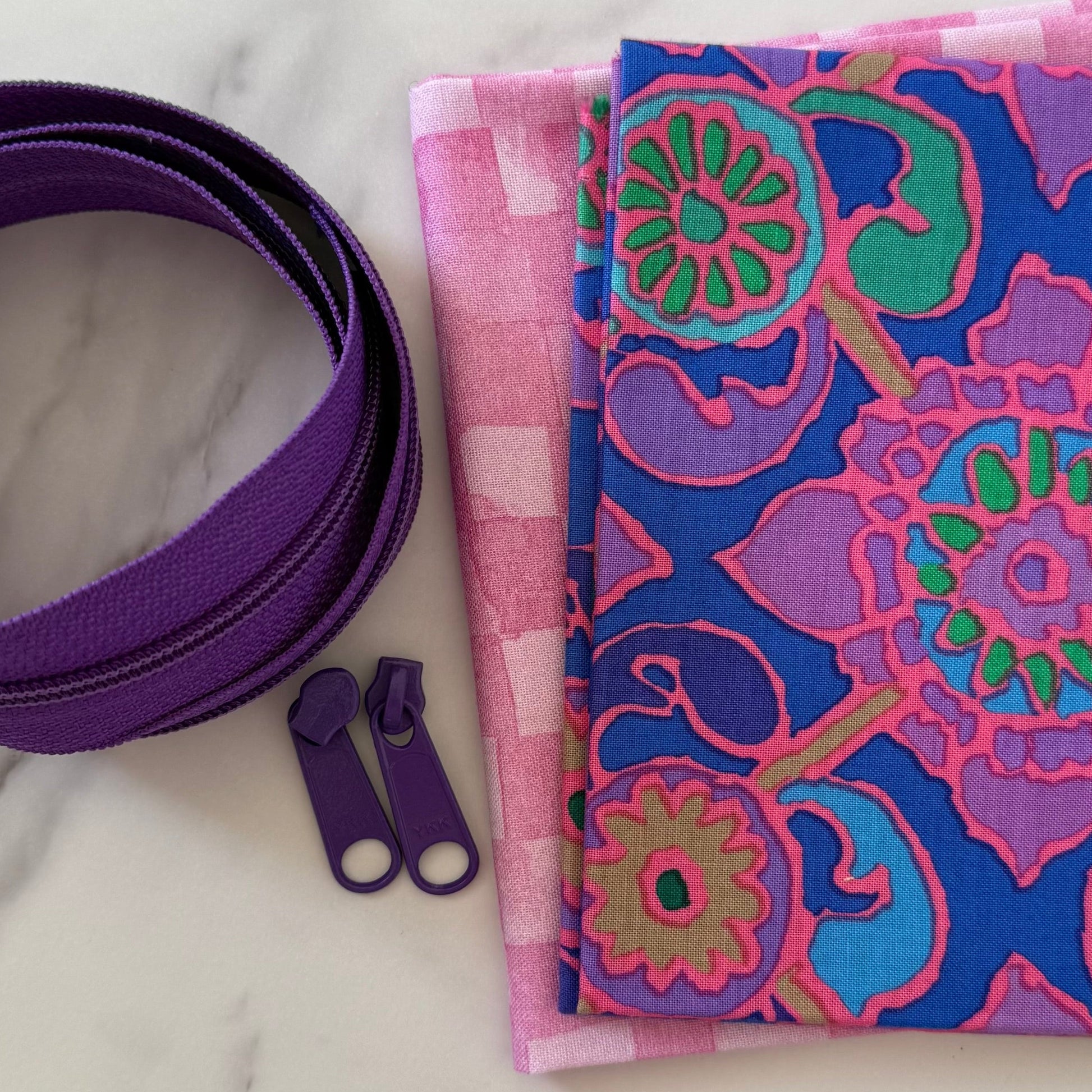 Taco Zipper Pouch Kit #12 - Makes Two Large Pouches