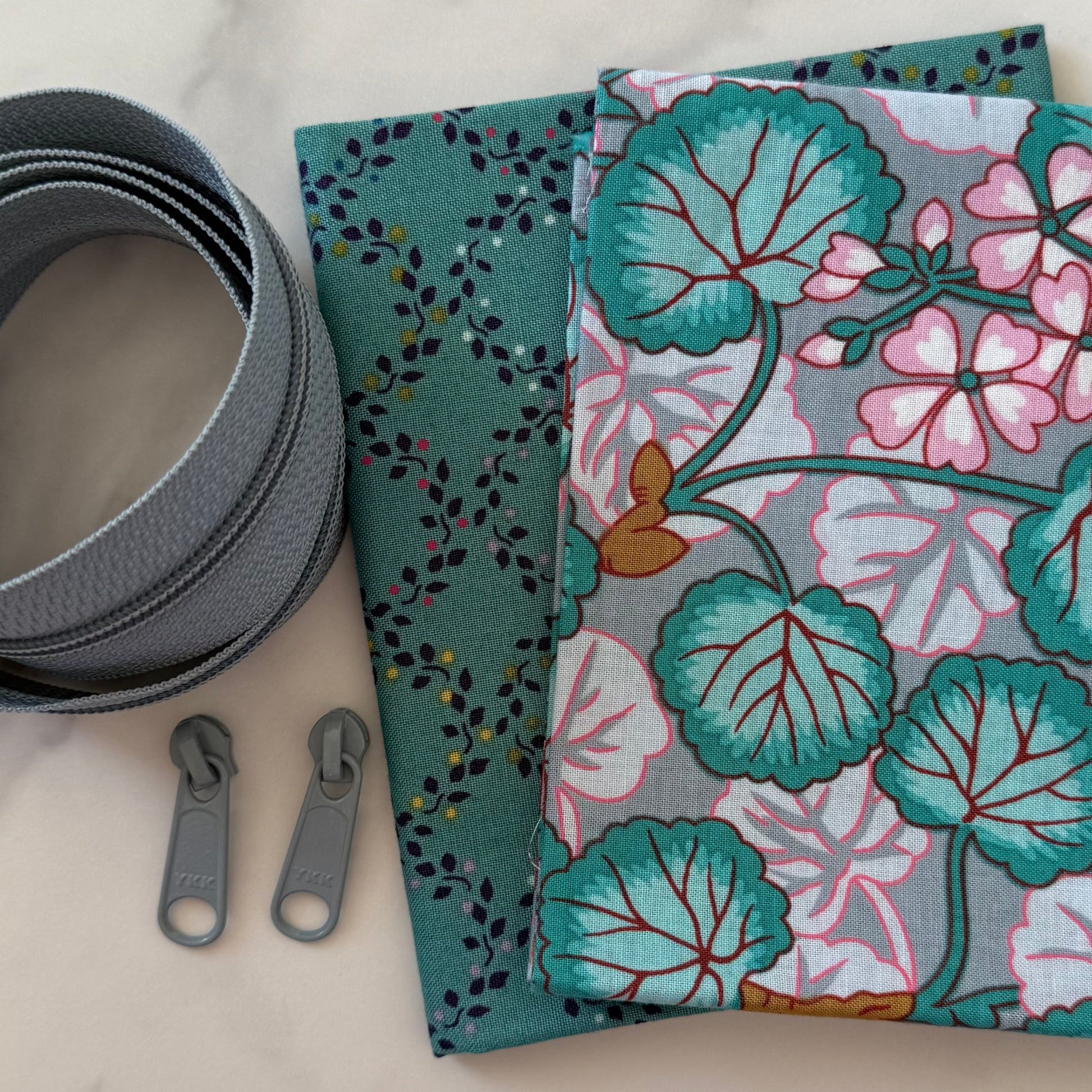 Taco Zipper Pouch Kit #13 - Makes Two Large Pouches