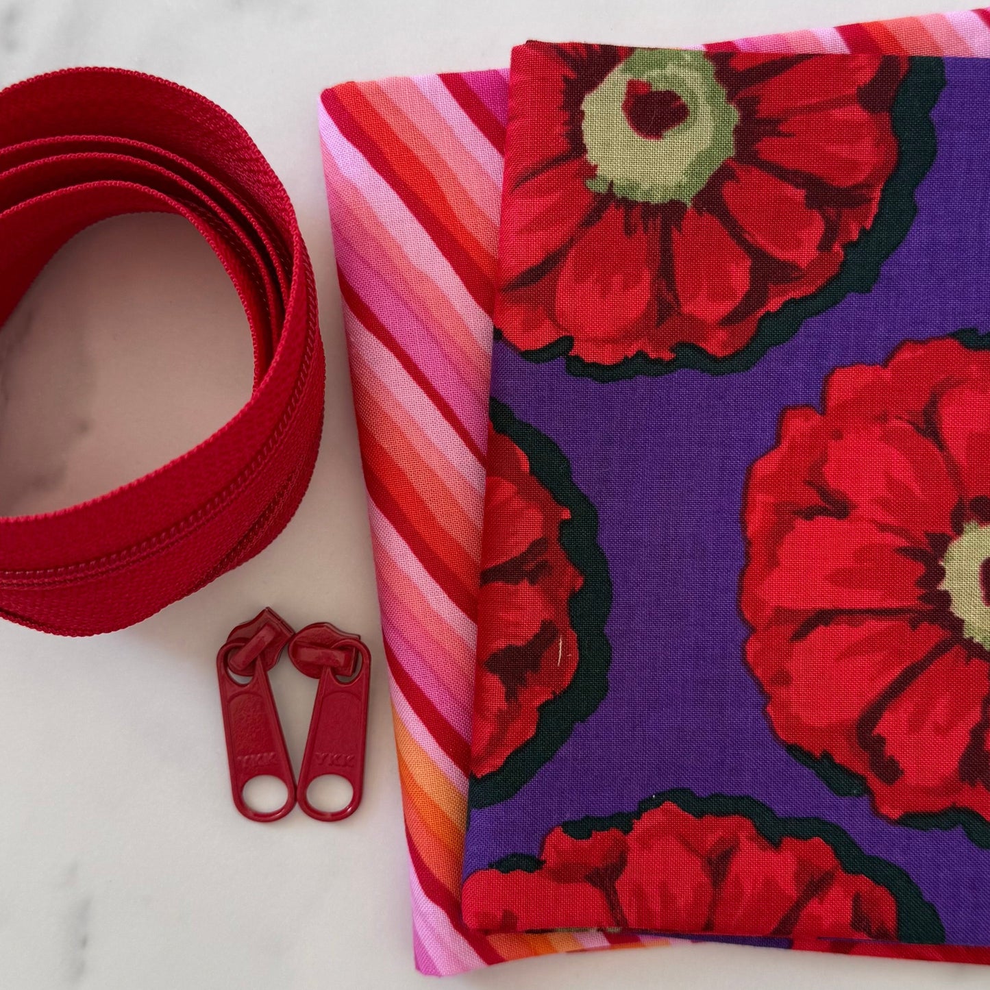 Taco Zipper Pouch Kit #14 - Makes Two Large Pouches