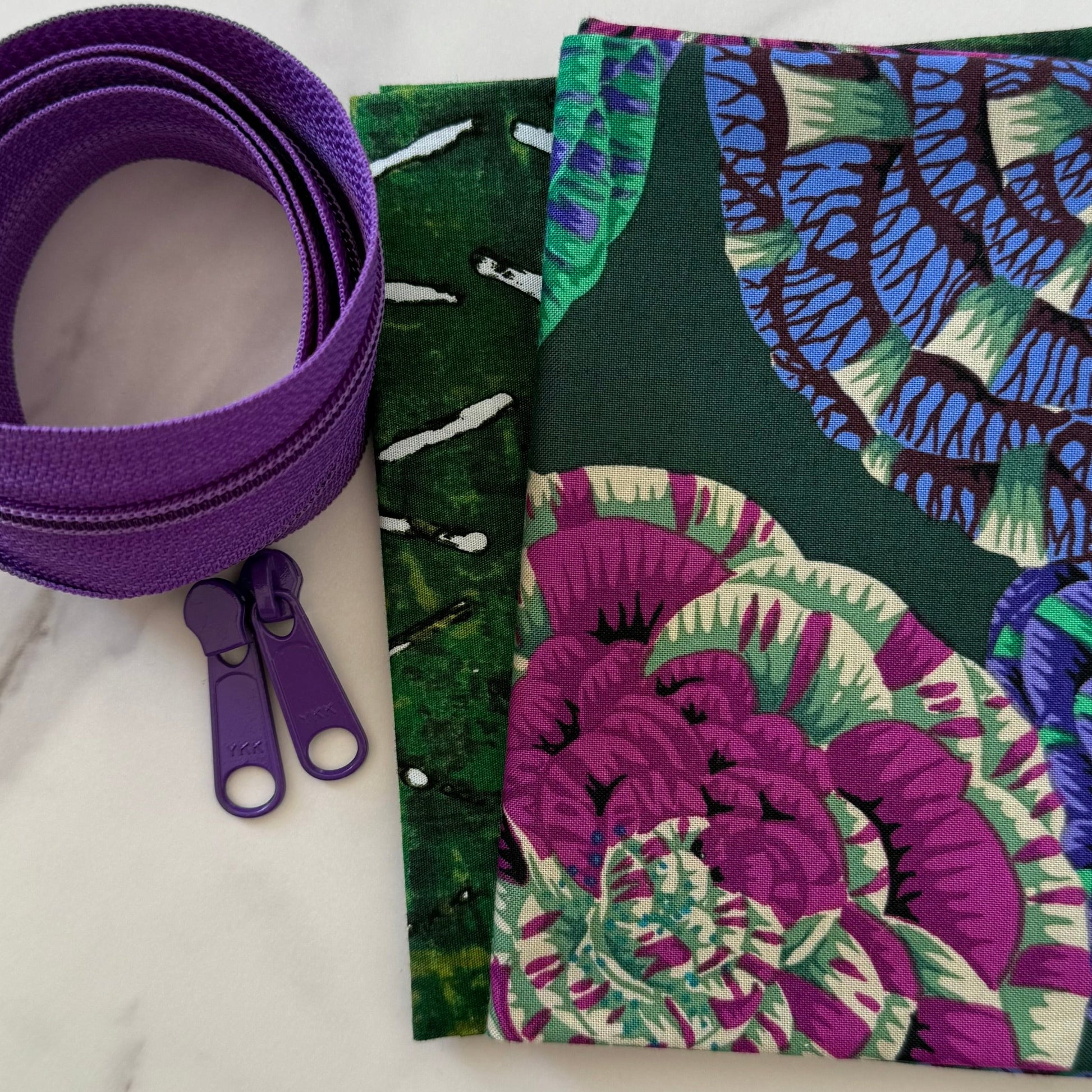 Taco Zipper Pouch Kit #17 - Makes Two Large Pouches