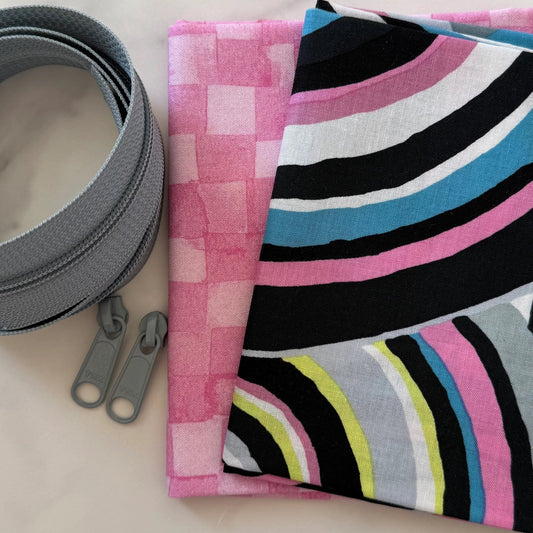 Taco Zipper Pouch Kit #21 - Makes Two Large Pouches