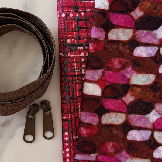 Taco Zipper Pouch Kit #3 - Makes Two Large Pouches