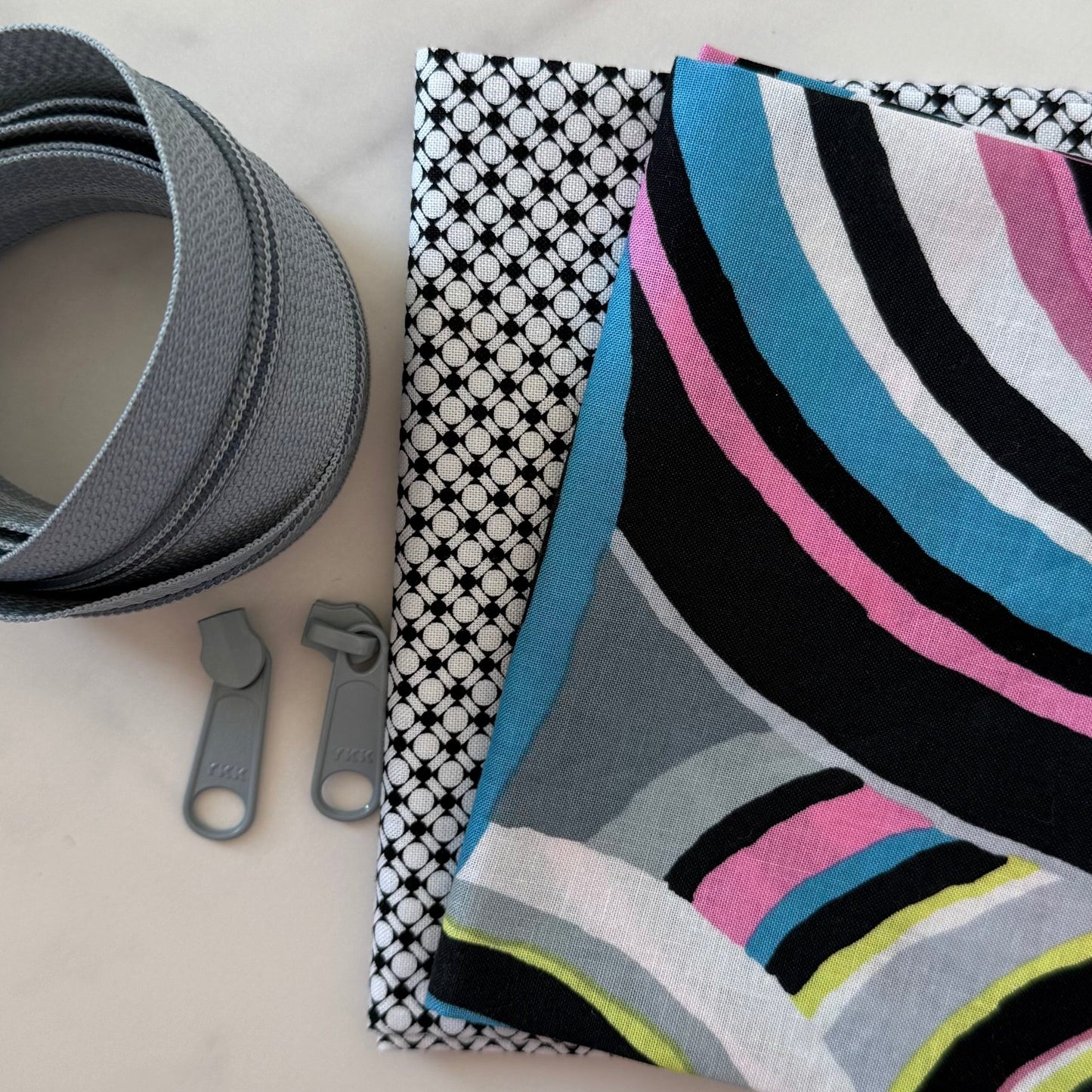 Taco Zipper Pouch Kit #6 - Makes Two Large Pouches