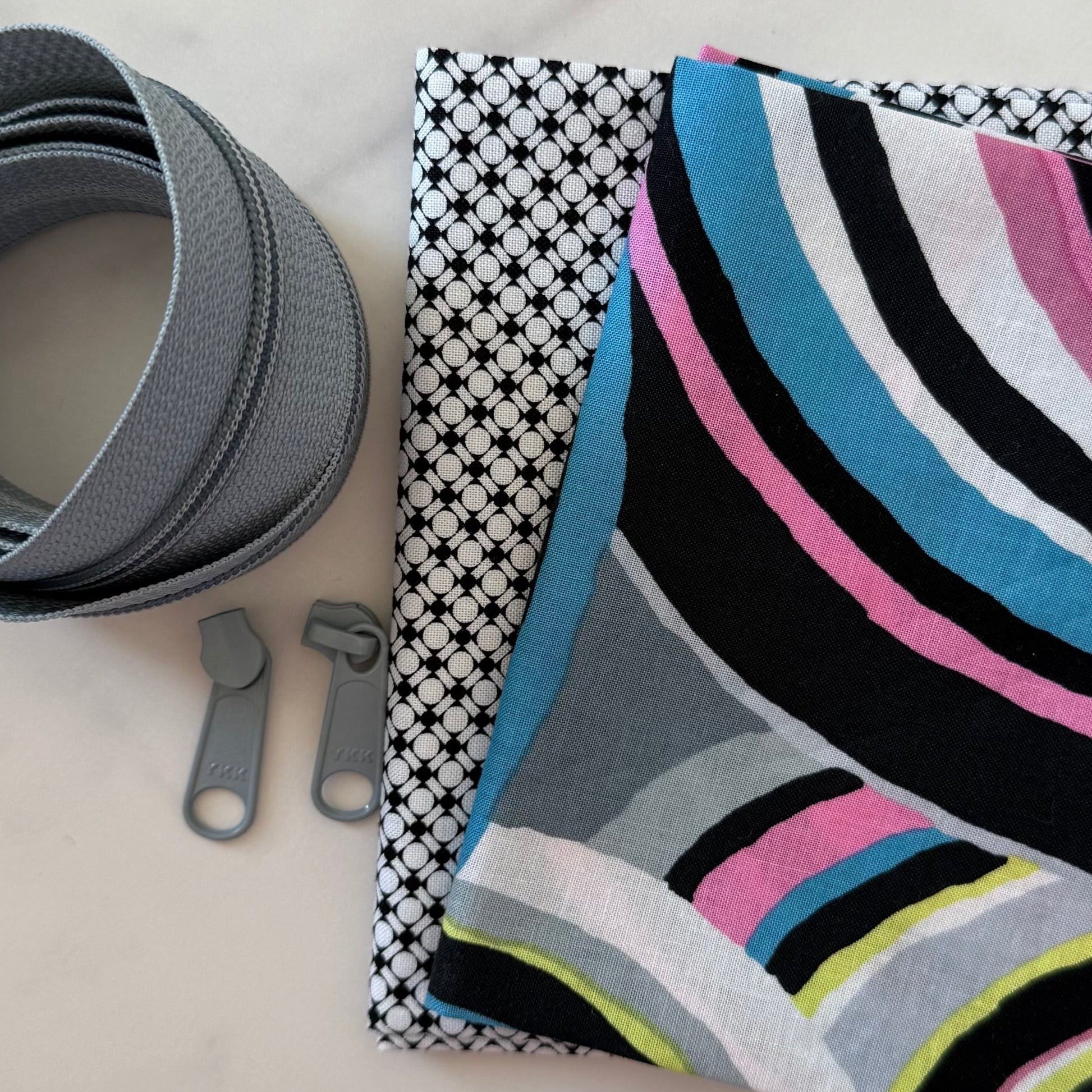 Taco Zipper Pouch Kit #6 - Makes Two Large Pouches