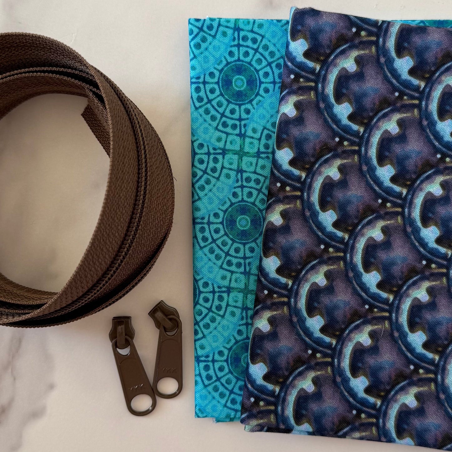 Taco Zipper Pouch Kit #7 - Makes Two Large Pouches