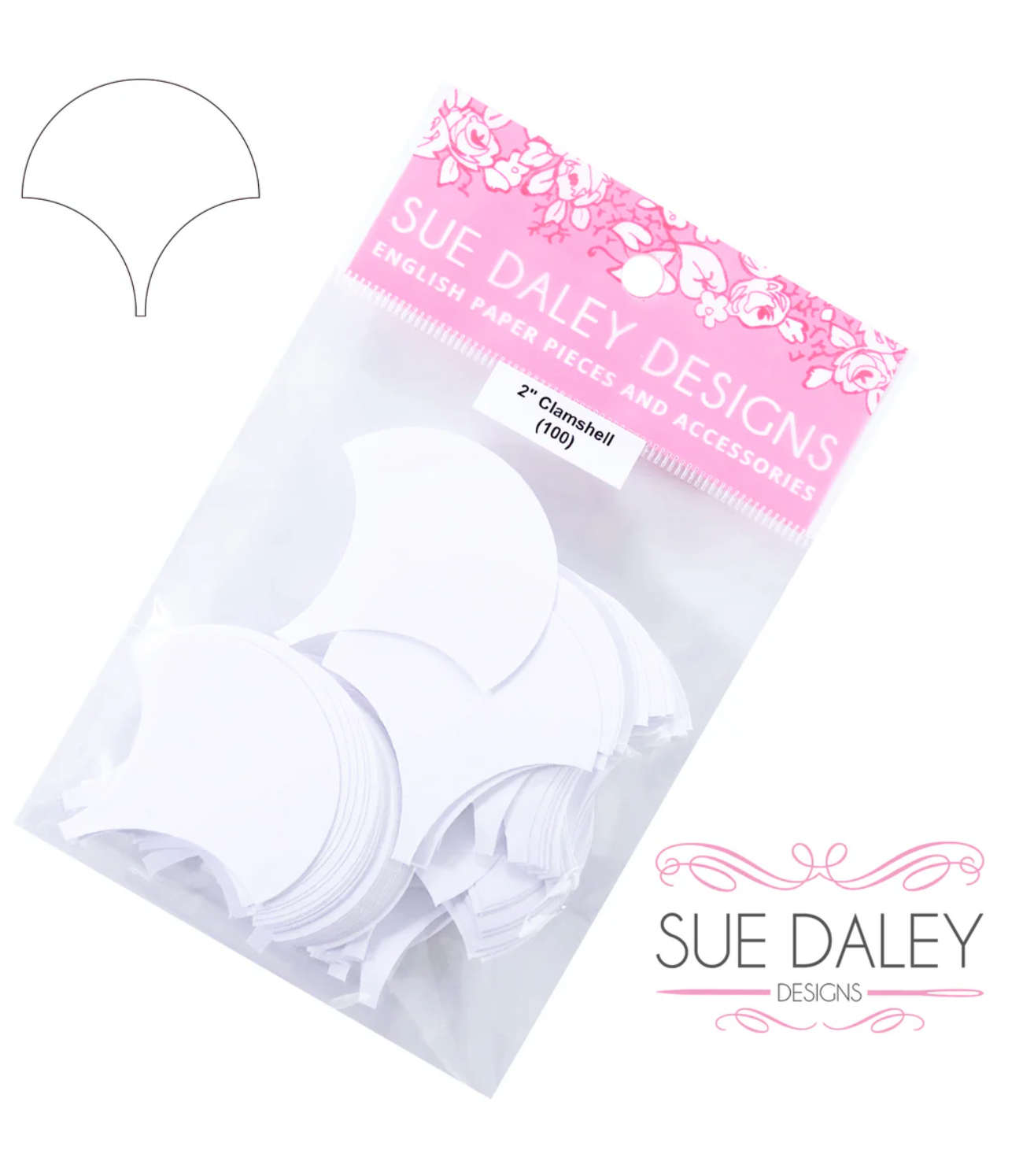 Clamshell Papers and Arcylic Templates by Sue Daley - Multiple Sizes ...