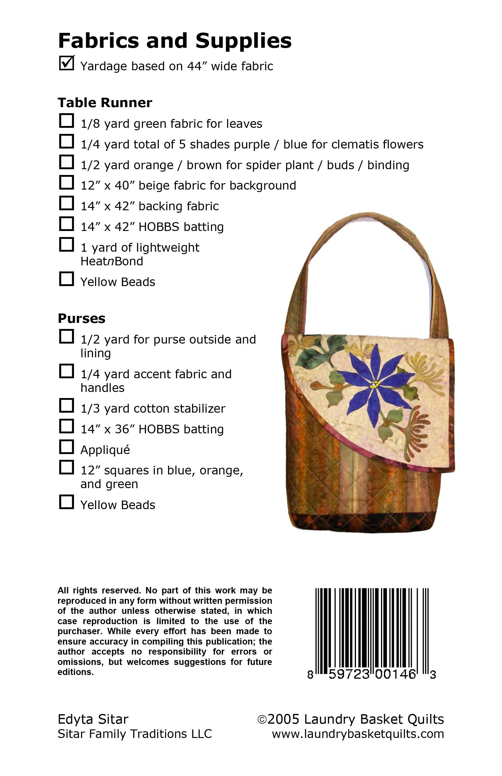 Clematis # LBQCL01 - Special Order