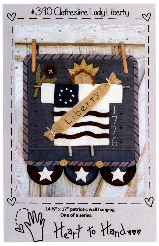 Clothesline Lady Liberty # HTH390- Special Order