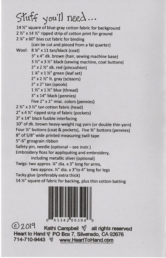 Clothesline Quilter # HTH394- Special Order