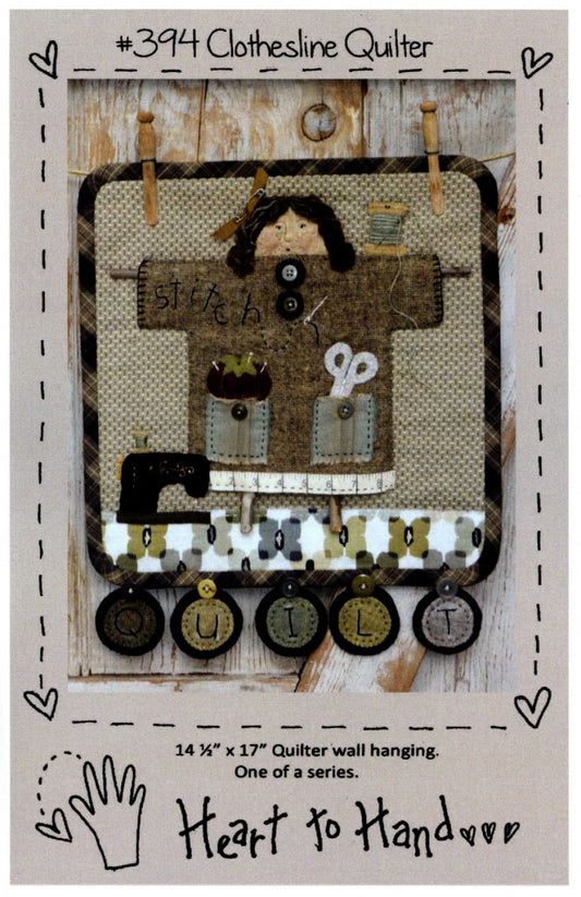 Clothesline Quilter # HTH394- Special Order