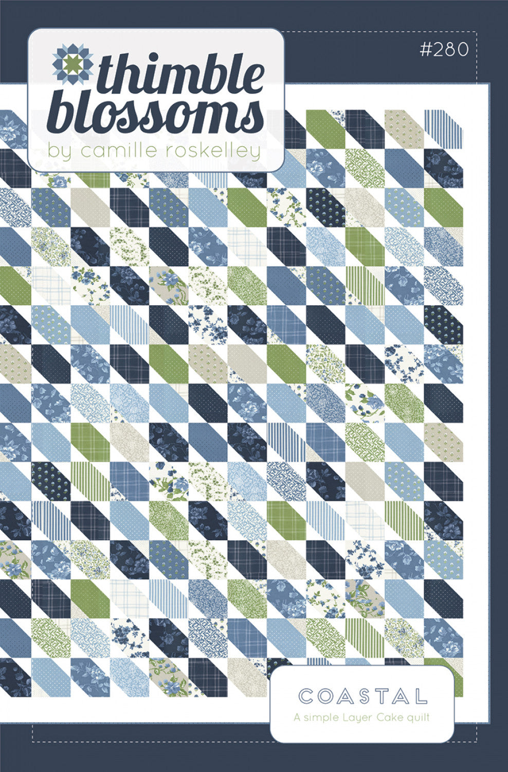 Coastal Pattern Quilt Pattern by Thimble Blossoms
