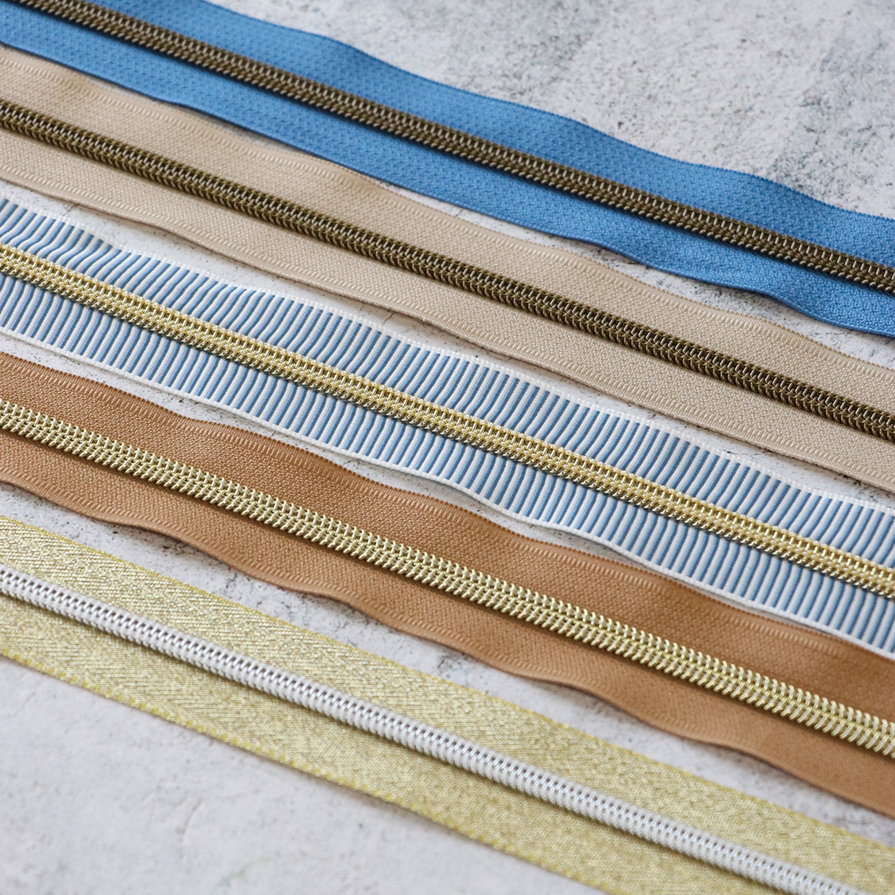 Coastal Zipper Bundle # ZB-COAS - Special Order