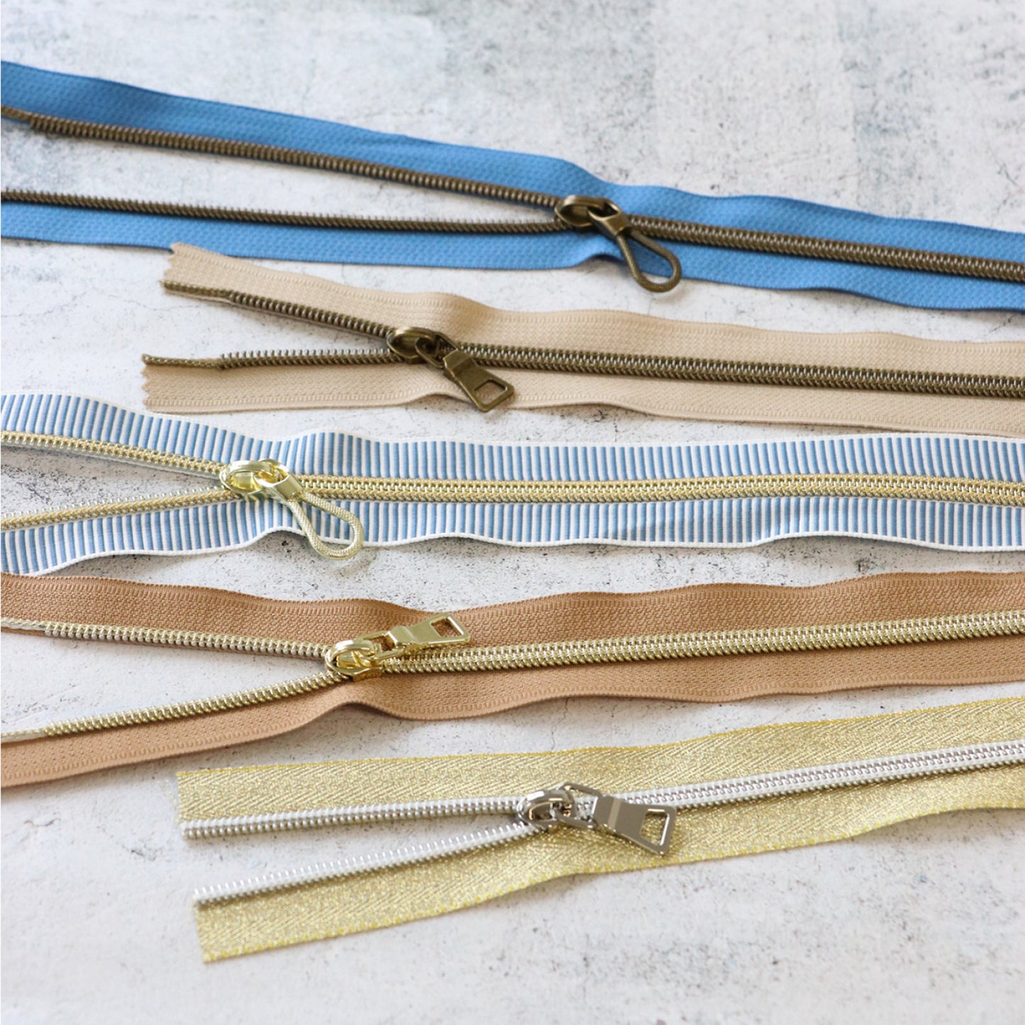 Coastal Zipper Bundle # ZB-COAS - Special Order