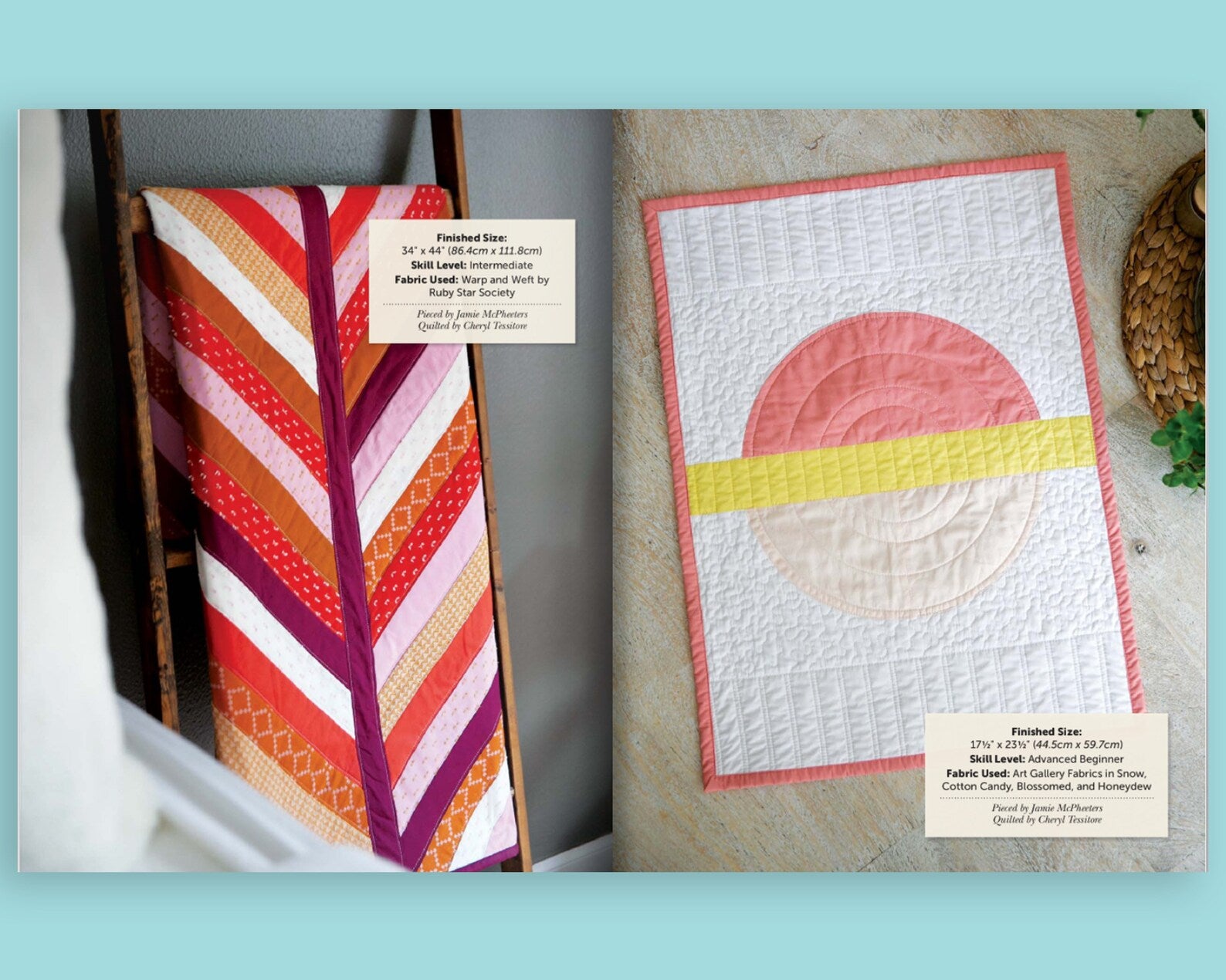 Color Block Quilt Making by Elizabeth Chappell