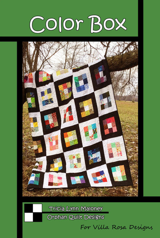 Color Box Halloween Quilt Kit featuring Good Spirits Collaborative Collection by Ruby Star Society