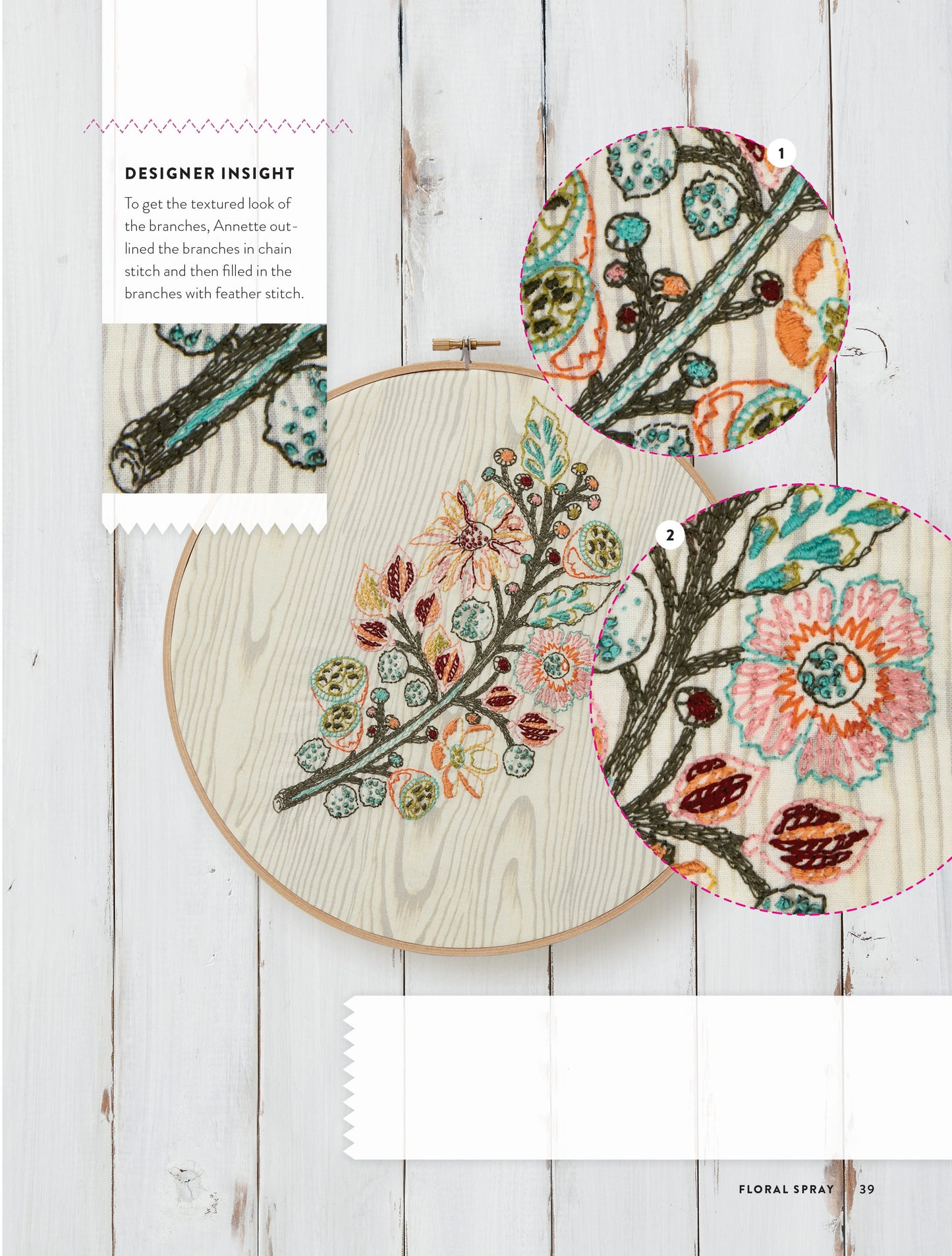 Coloring with Thread by Tula Pink