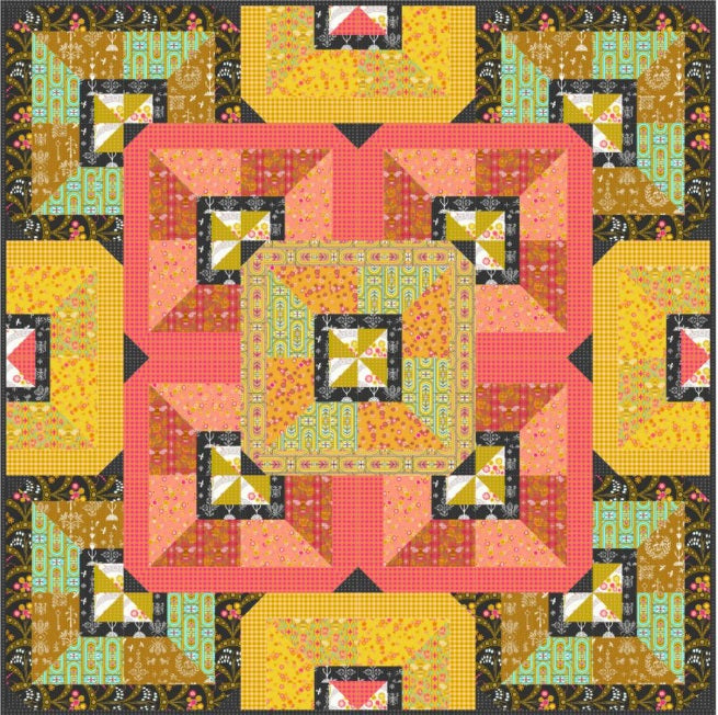 Colour Fusion Quilt Pattern by Colourwerx
