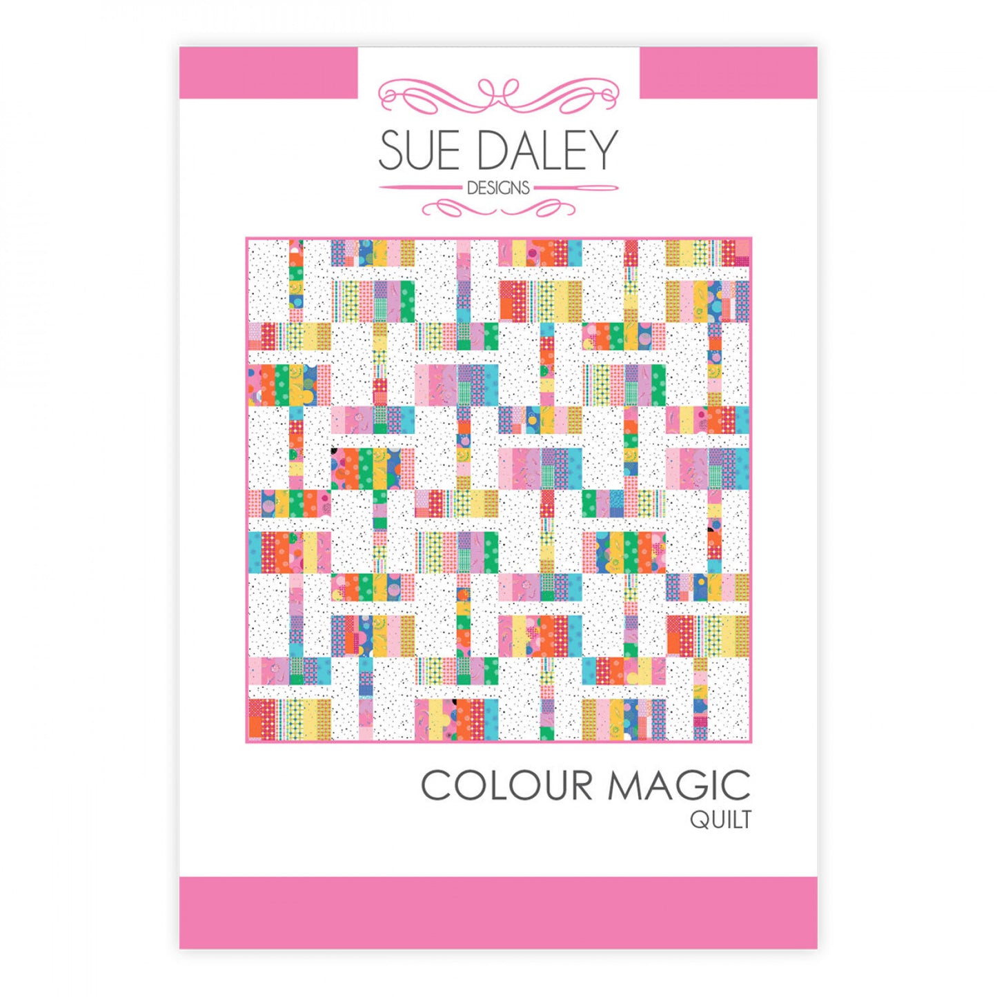 Colour Magic Quilt Pattern by Sue Daley