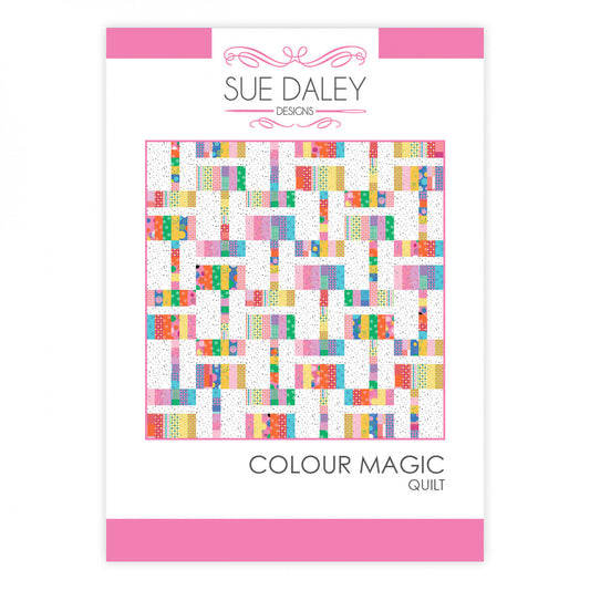 Colour Magic Quilt Pattern by Sue Daley