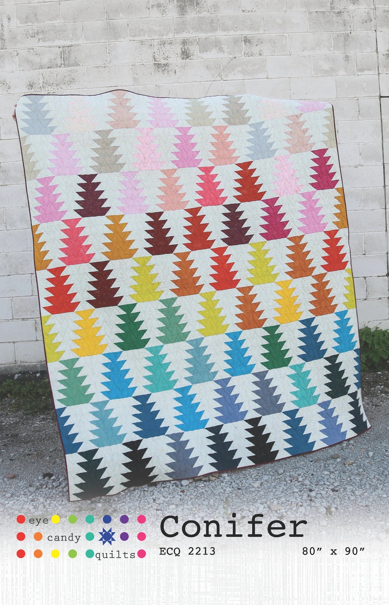 Conifer Quilt Kit featuring Jolly Basics by Ruby Star Society