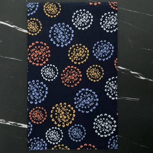 Conway Cottage by Karen Lewis Textiles : Bunches Navy A1415-K