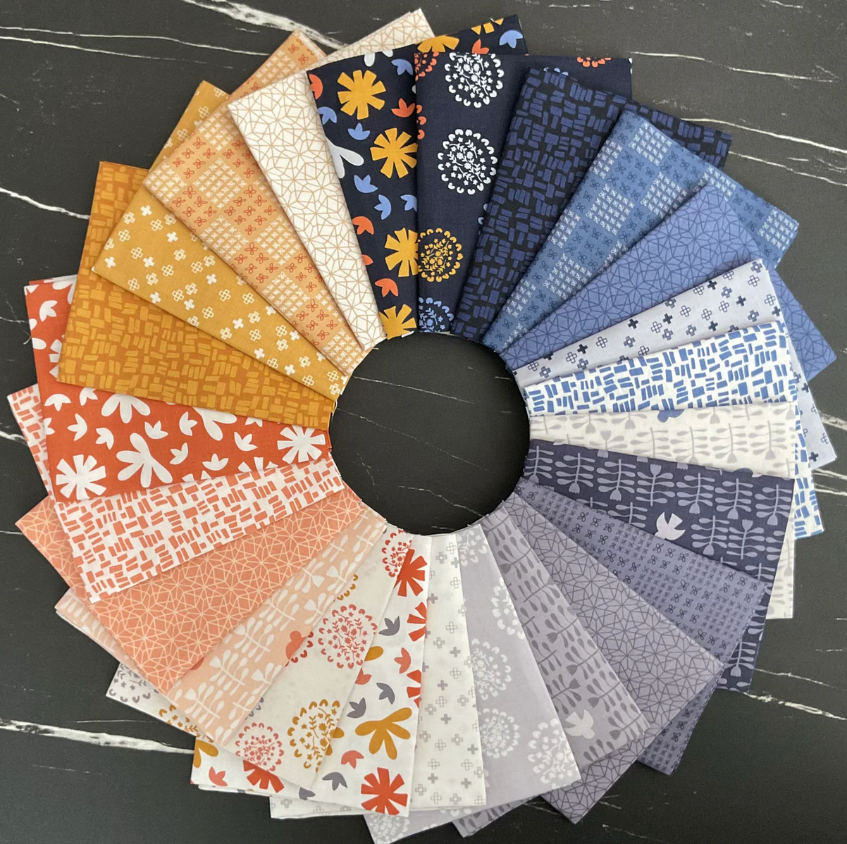 Conway Cottage by Karen Lewis Textiles : Cobblestone Peach A1421-O