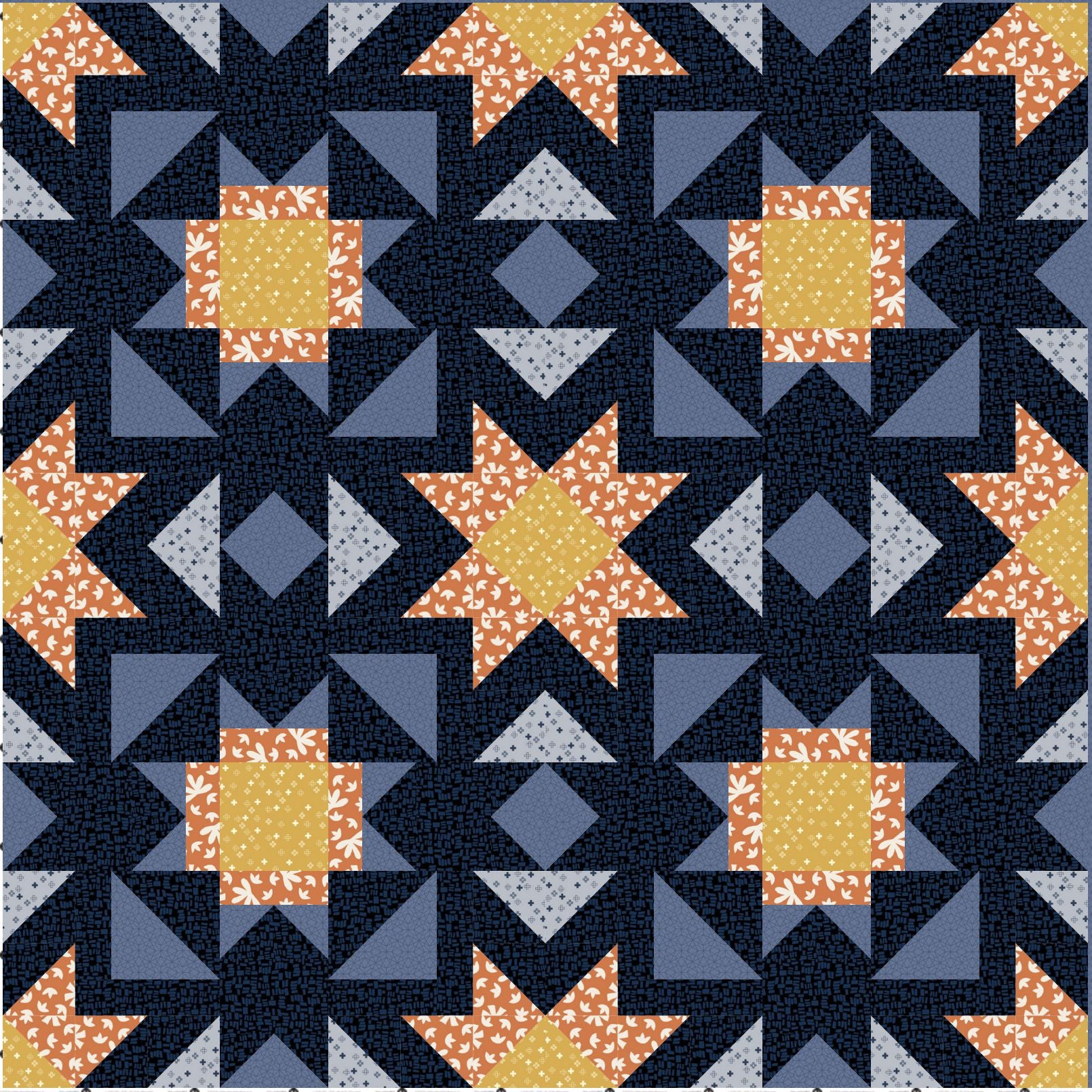 Conway Cottage by Karen Lewis Textiles : Sadie Sunshine Quilt Kit