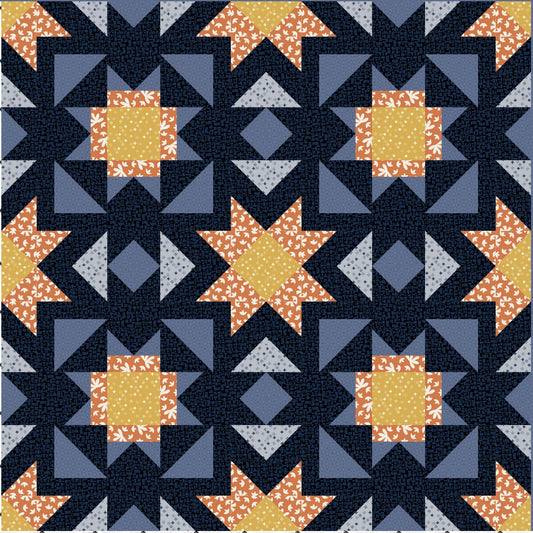 Conway Cottage by Karen Lewis Textiles : Sadie Sunshine Quilt Kit