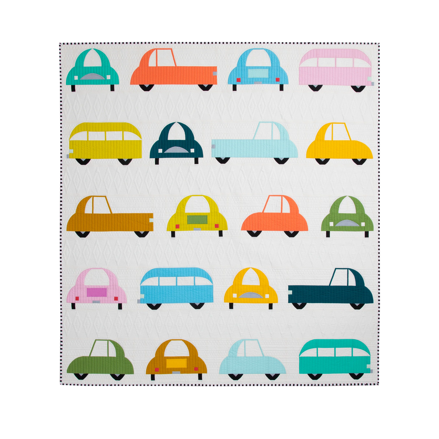 Cool Cars Quilt Pattern by Sew Kind of Wonderful