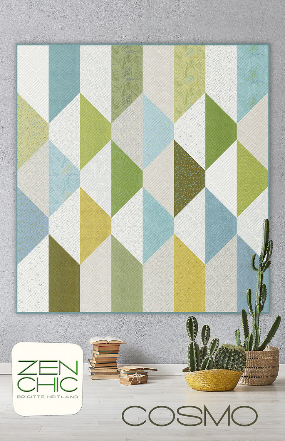 Cosmo Quilt Pattern by Zen Chic