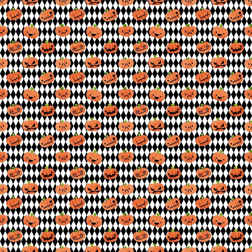 Costume Party by Pammie Jane - Pumpkins Multi